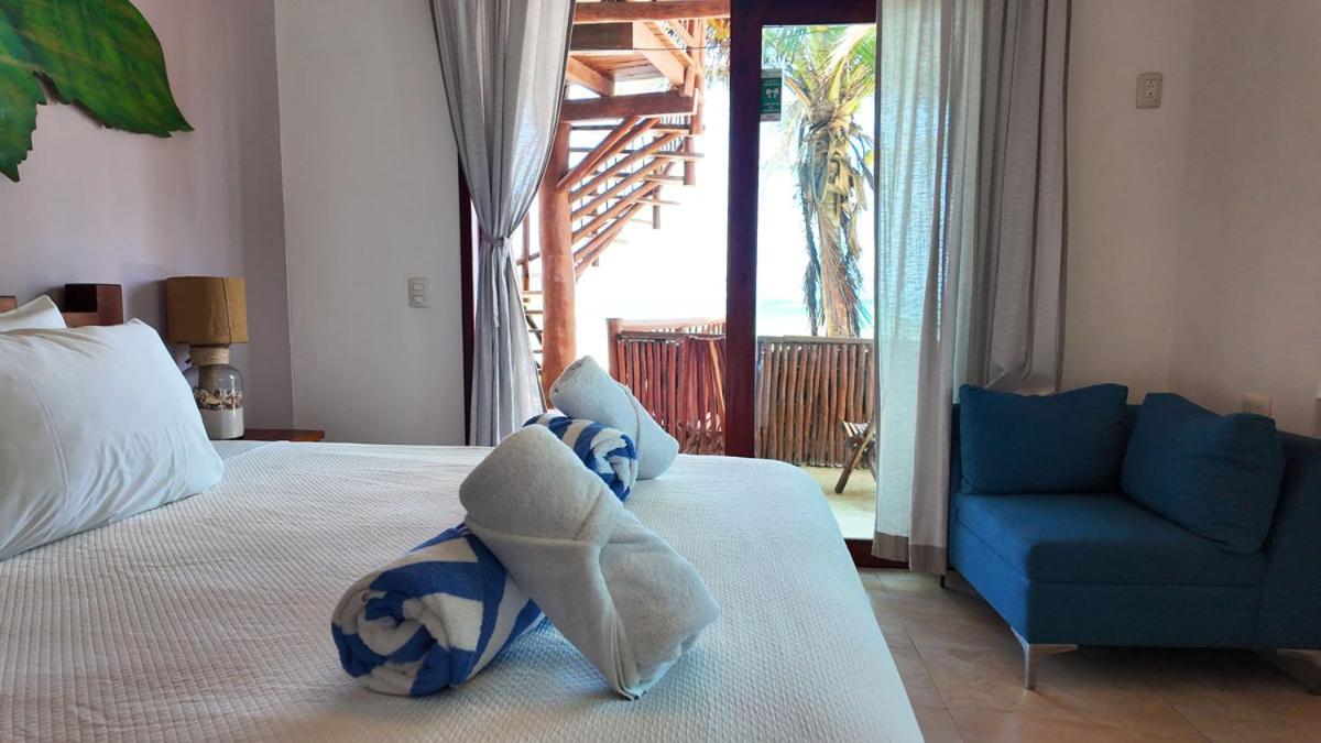 Playa Canek Beachfront Eco Hotel Tulum Pueblo Buitenkant foto