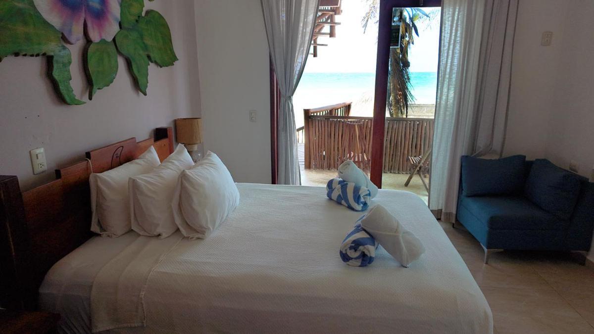 Playa Canek Beachfront Eco Hotel Tulum Pueblo Buitenkant foto