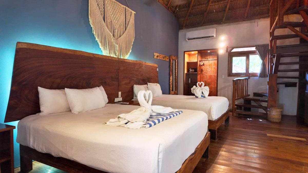 Playa Canek Beachfront Eco Hotel Tulum Pueblo Buitenkant foto